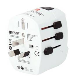 Cestovní adaptér SKROSS univerzální, 2x USB 

 obrázek produktu 6 z 8