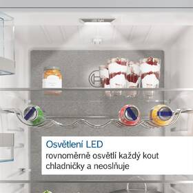 Americká lednice Bosch KAD93VBFP černá barva
