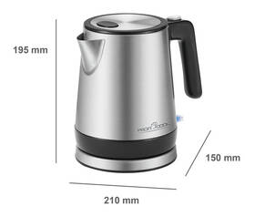 Rychlovarná konvice Profi Cook WKS 1123, inox 0,8 l nerez

 obrázek produktu 1 z 4