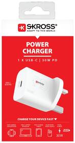 Cestovní adaptér SKROSS nabíjecí USB-C, 30 W PD, UK 

 obrázek produktu 3 z 3