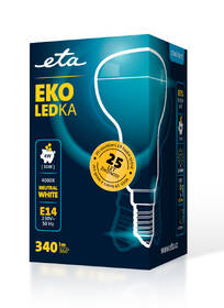 Žárovka LED ETA EKO LEDka reflektor 4W, E14, neutrální bílá 

 obrázek produktu 3 z 3