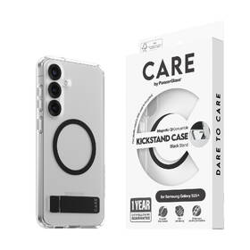 Kryt na mobil PanzerGlass CARE Kickstand Qi na Samsung Galaxy S25+ černý/průhledný

 obrázek produktu 4 z 11