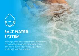 Vířivka Intex 28446 Pure Spa Chevron Deluxe 4 AP béžová barva
