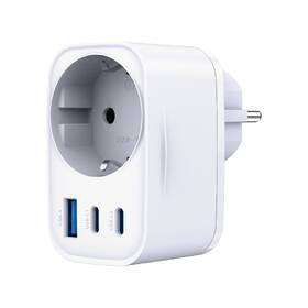 Nabíječka do sítě 3mk Comfort GaN 2xUSB-C/USB-A 30W bílá

 obrázek produktu 5 z 9