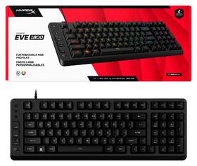 Klávesnice HyperX Eve 1800 černá

 obrázek produktu 5 z 8