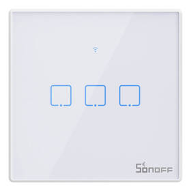 Vypínač Sonoff Smart WiFi + RF 433 T2 EU TX (3-channel) bílý

 obrázek produktu 1 z 4