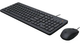 Klávesnice s myší HP 150, CZ layout černá

 obrázek produktu 1 z 3