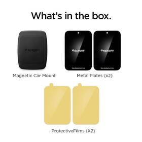 Držák na mobil Spigen A201 do ventilační mřížky, magnetický černý

 obrázek produktu 6 z 6