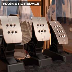 Pedály Thrustmaster T3PM, Magnetické Pedály určené pro PS5, PS4, Xbox One, Xbox Series X|S, PC 
