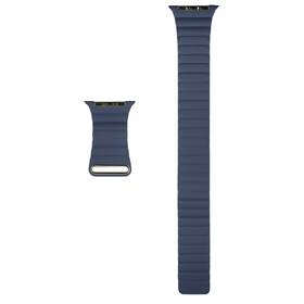 Řemínek COTECi Loop Band na Apple Watch 42/44/45/49 mm, kožený, magnetický modrý

 obrázek produktu 1 z 1