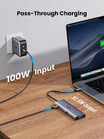 Dokovací stanice UGREEN USB-C/3×USB, SD, VGA, 3,5mm Jack, RJ45, HDMI šedá

 obrázek produktu 4 z 7
