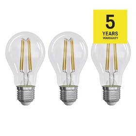 Žárovka LED EMOS Filament klasik, 5W, 1060lm, E27, neutrální bílá (3 ks) 

 obrázek produktu 8 z 13
