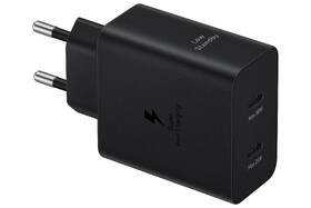 Nabíječka do sítě Samsung 2x USB-C, s funkcí Fast Charge 50W + kabel USB-C černá

 obrázek produktu 2 z 3