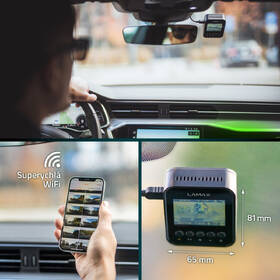 Autokamera LAMAX F10 GPS 4K černá barva
