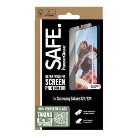Tvrzené sklo PanzerGlass Ultra-Wide Fit na Samsung Galaxy S25 s instalačním rámečkem 

 obrázek produktu 5 z 12