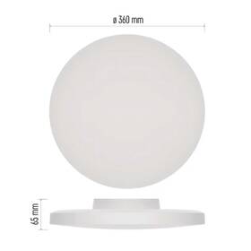 Stropní svítidlo EMOS Dioni 18W, 36cm, 2160lm, teplá-studená bílá bílé

 obrázek produktu 1 z 5