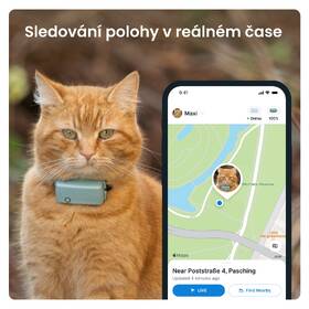 GPS lokátor Tractive CAT Mini mentolový

 obrázek produktu 4 z 11