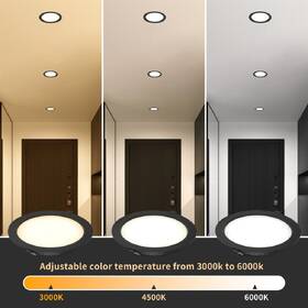 Vestavné svítidlo IMMAX NEO DOWN, 12W, BEACON, CCT, stmívatelné, Wi-Fi, TUYA, prům. 12cm bílé

 obrázek produktu 4 z 4