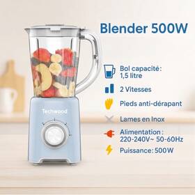 Stolní mixér Techwood TBL7854 modrý

 obrázek produktu 6 z 8