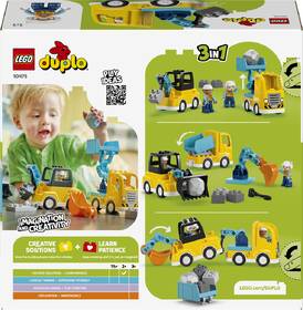 Stavebnice LEGO® DUPLO® 10475 Vozidla na stavbě 3 v 1 

 obrázek produktu 3 z 9