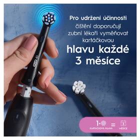Náhradní hlavice Oral-B iO Gentle Care Black (2 ks) černá

 obrázek produktu 3 z 8