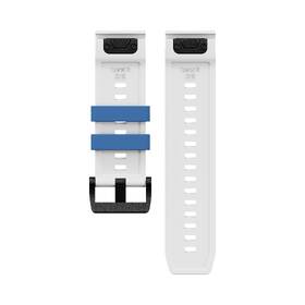 Řemínek Cubenest Premium Silicone Garmin QuickFit Band 26mm bílý/modrý

 obrázek produktu 1 z 5