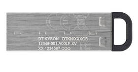 USB Flash Kingston DataTraveler Kyson 32GB stříbrný

 obrázek produktu 2 z 3