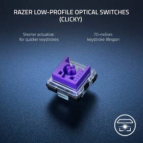Klávesnice Razer DeathStalker V2 Pro (Purple Switch) - US Layout bílá

 obrázek produktu 6 z 7