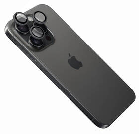 Ochranné sklo čočky fotoaparátu FIXED Camera Glass na Apple iPhone 15 Pro/15 Pro Max šedé

 obrázek produktu 2 z 3