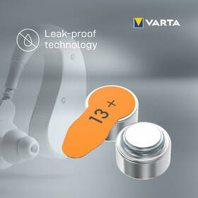 Baterie do naslouchadel Varta Hearing Aid Battery 13, blistr 6ks 

 obrázek produktu 4 z 5