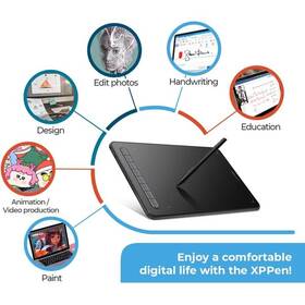 Grafický tablet XPPen Deco MW černý

 obrázek produktu 8 z 8