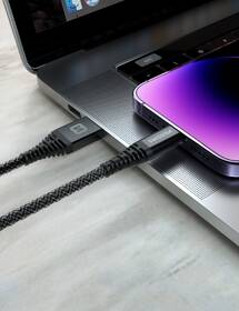 Kabel Swissten ARAMID REINFORCED USB/USB-C, 1,5 m antracitový

 obrázek produktu 2 z 3