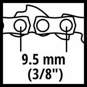 Řetěz pilový Einhell 20 cm 1,1 33T 3/8 4500193 

 obrázek produktu 3 z 3