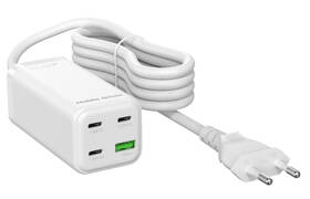 Nabíječka do sítě Mobile Origin Compact MultiHub GaN 100W 3x USB-C + USB-A bílá

 obrázek produktu 1 z 17