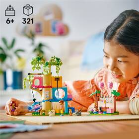 Stavebnice LEGO® Friends 42666 Kočičí narozeninová oslava a dům na stromě 

 obrázek produktu 8 z 8