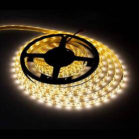 LED pásek Solight s testrem, 5m, sada s 12V adaptérem, 4,8 W/m, teplá bílá 

 obrázek produktu 2 z 2