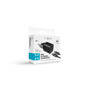 Nabíječka do sítě FIXED Mini 1x USB-C PD 30W + USB-C kabel 1m černá

 obrázek produktu 4 z 4