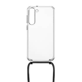 Kryt na mobil FIXED Pure Neck s černou šňůrkou na krk na Samsung Galaxy S23+ průhledný

 obrázek produktu 1 z 2