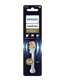 Náhradní hlavice Philips HX9094/87 (4 ks) bílá barva
