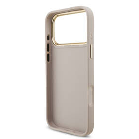 Kryt na mobil Guess PU Leather 4G Metal Logo Gold Frame MagSafe na Apple iPhone 17 Pro Max růžový

 obrázek produktu 6 z 7