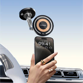 Držák na mobil Essager s bezdrátovým nabíjením 15W černý

 obrázek produktu 3 z 6