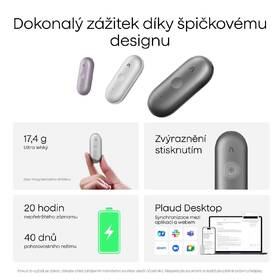 Diktafon Plaud Note Pin S stříbrný

 obrázek produktu 5 z 11