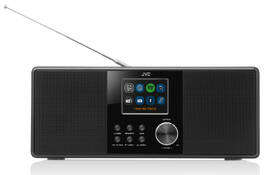 Internetový radiopřijímač s DAB+ JVC RA-E981B černá barva
