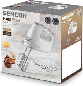 Ruční šlehač Sencor SHM 5215WH bílý

 obrázek produktu 2 z 2