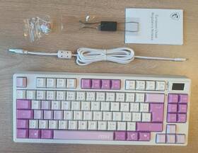 Klávesnice MSI FORGE GK600 TKL Wireless, CZ/SK růžová

 obrázek produktu 6 z 7