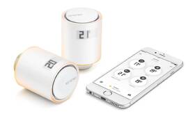 Bezdrátová termohlavice Netatmo Smart Radiator Valves Starter Pack bílá

 obrázek produktu 1 z 4