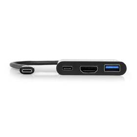 USB Hub PORT CONNECT USB-C/HDMI, USB 3.0, USB-C 60W černý

 obrázek produktu 3 z 6