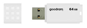 USB Flash Goodram UME2 64GB USB 2.0 bílá barva
