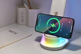 Stolní LED lampička IMMAX CORELLA, Qi nabíjení, 7W bílá

 obrázek produktu 9 z 10