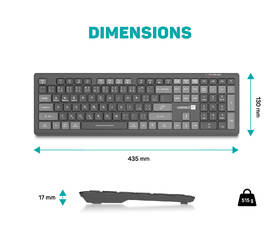 Klávesnice Connect IT MultiDevice, CZ/SK layout šedá

 obrázek produktu 4 z 6